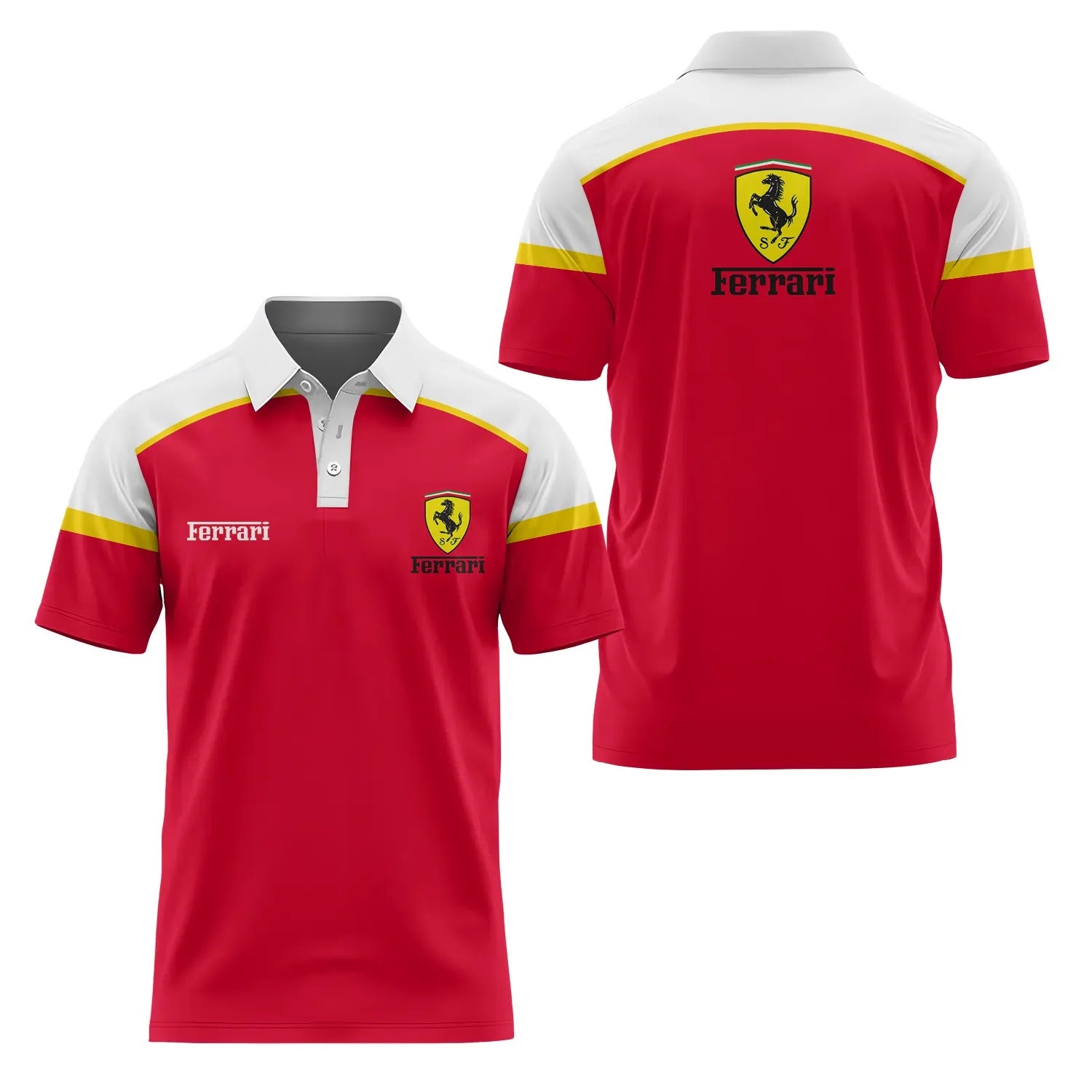 Ferrari Short Sleeve Polo SC087