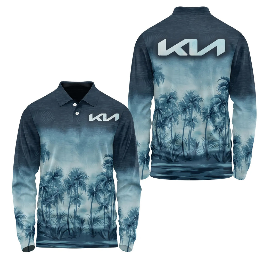 Kia Long Sleeve Polo SHW021