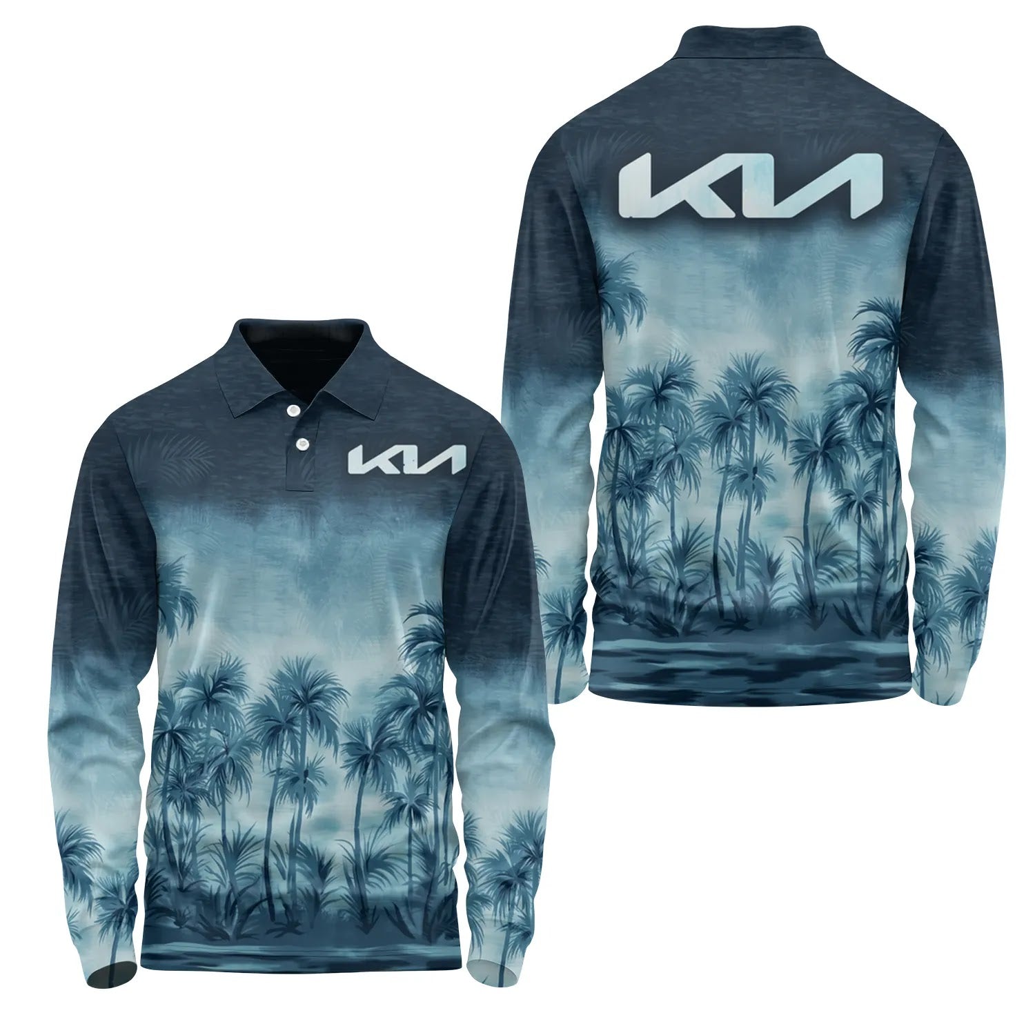 Kia Long Sleeve Polo SHW021