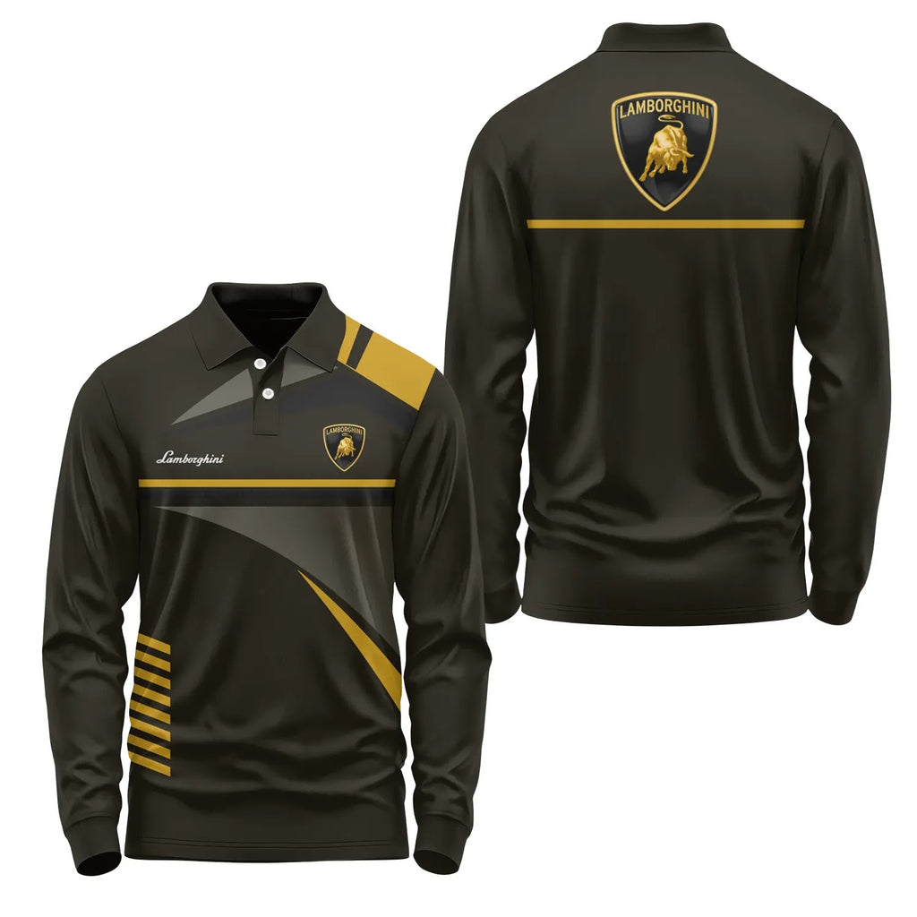 Lamborghini Long Sleeve Polo SC067