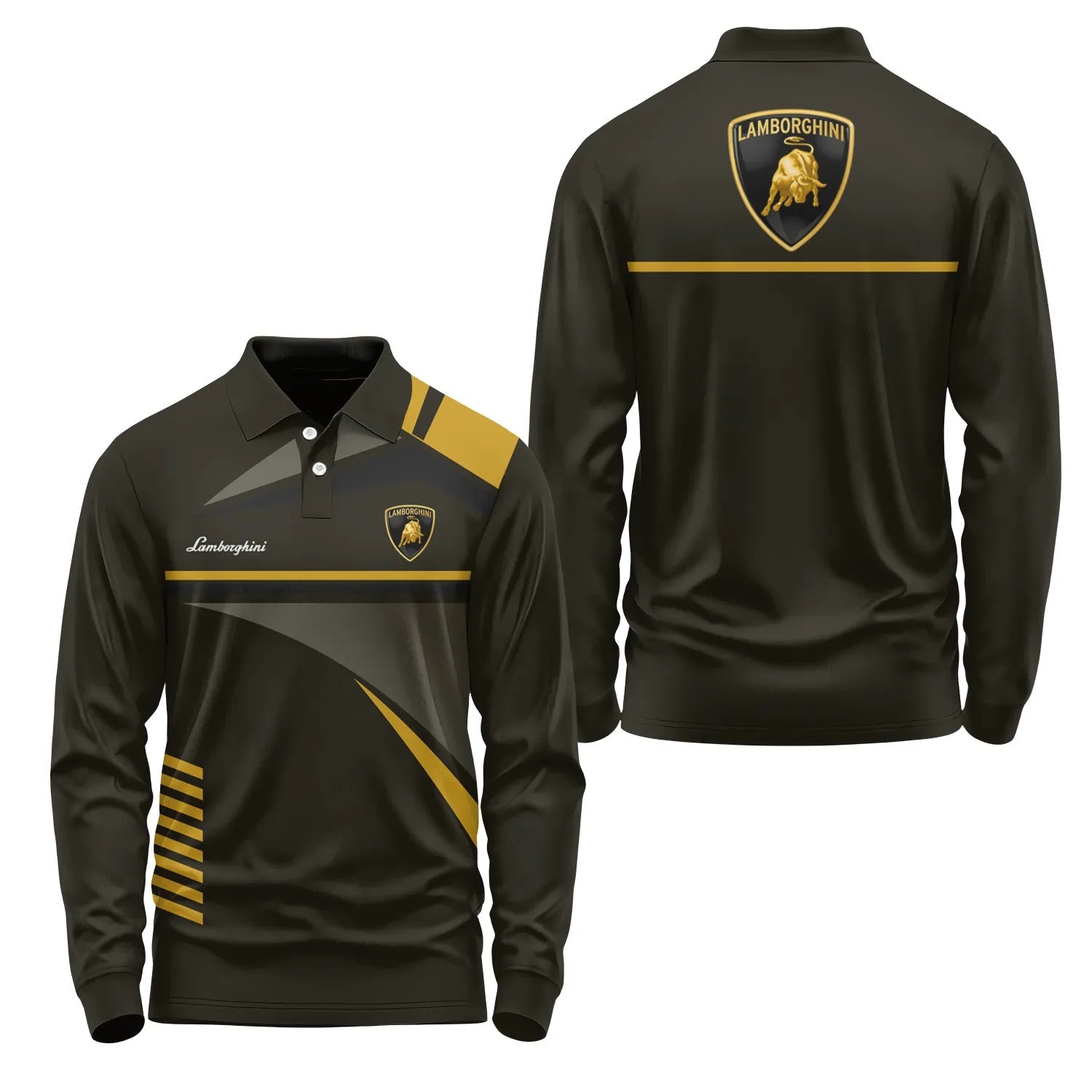 Lamborghini Long Sleeve Polo SC067