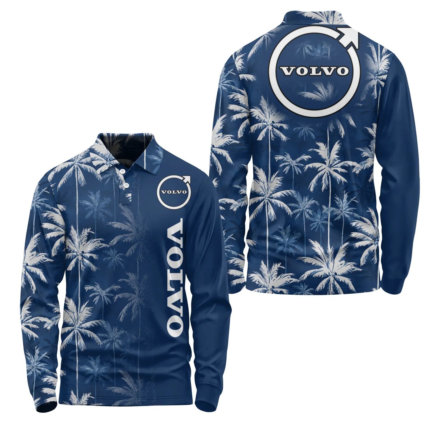 Volvo Long Sleeve Polo SHW032