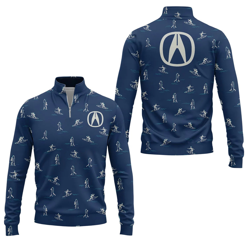 Acura Quarter-zip Pullover SHW011