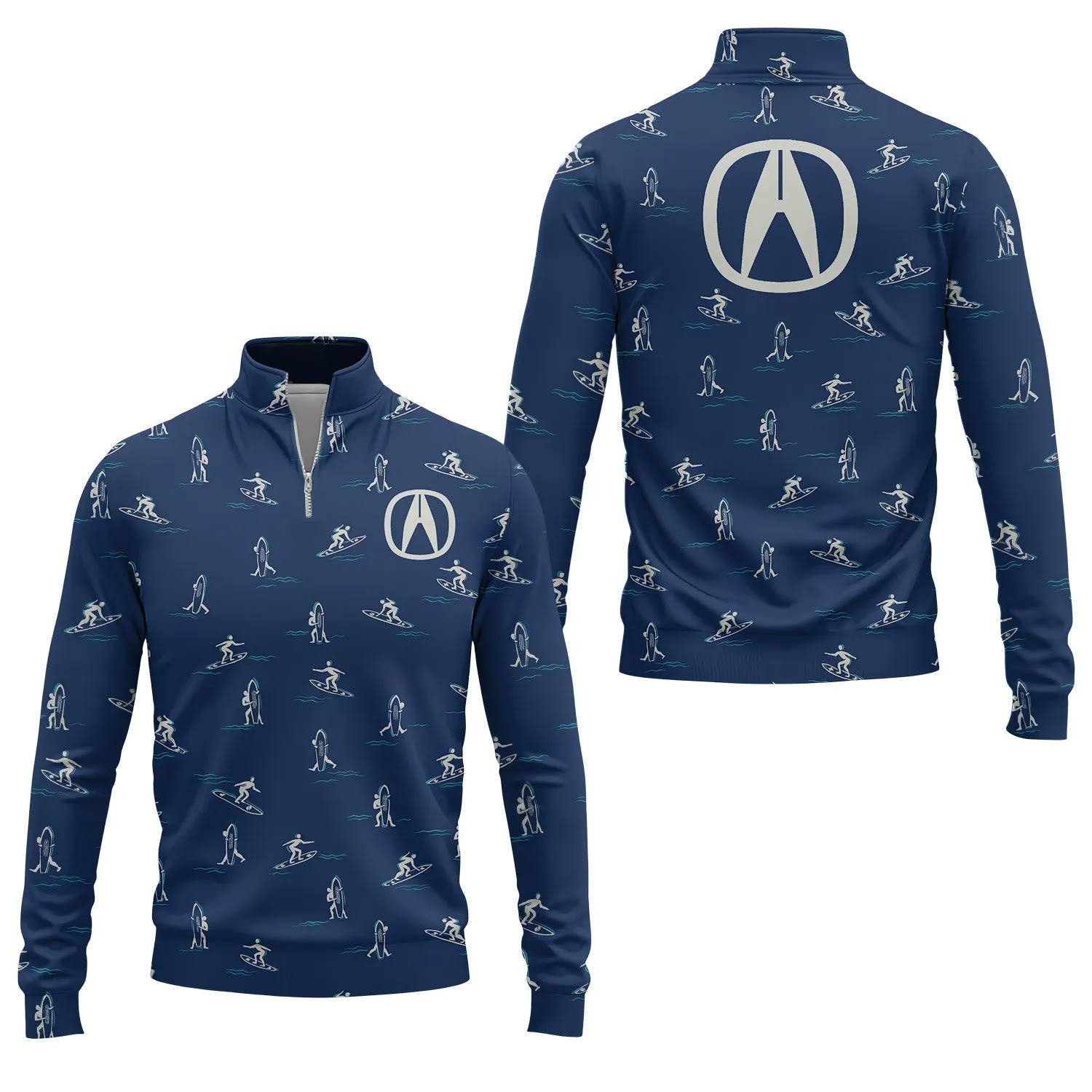 Acura Quarter-zip Pullover SHW011