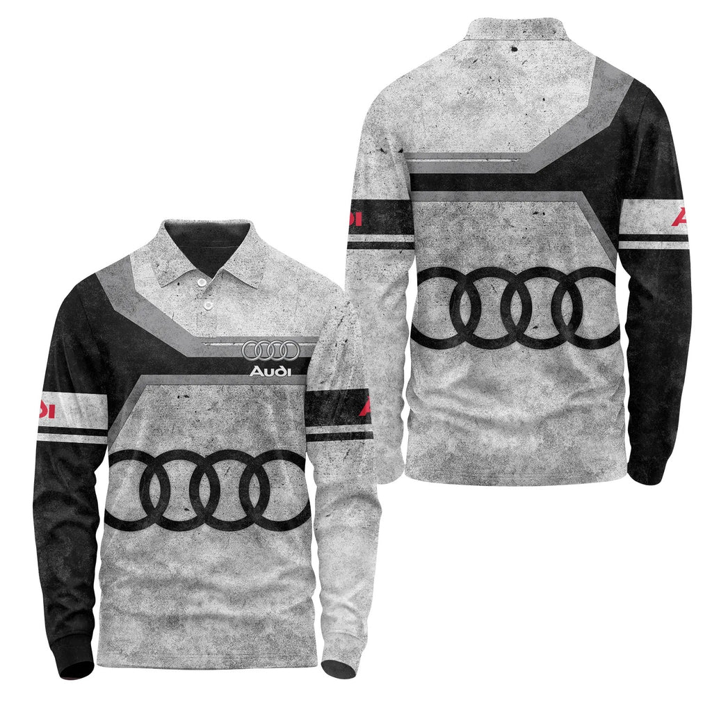 Audi Long Sleeve Polo SC086