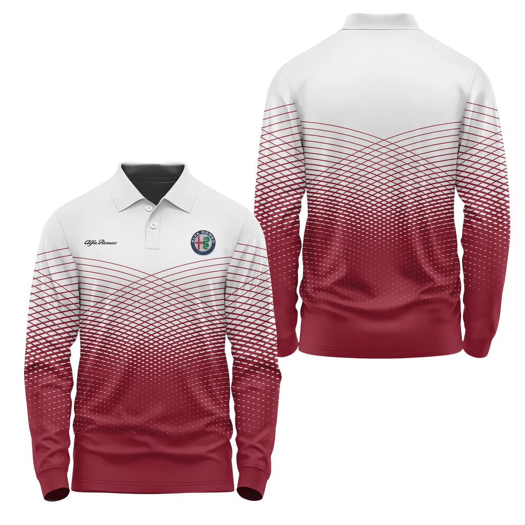 Alfa Romeo Long Sleeve Polo SC109