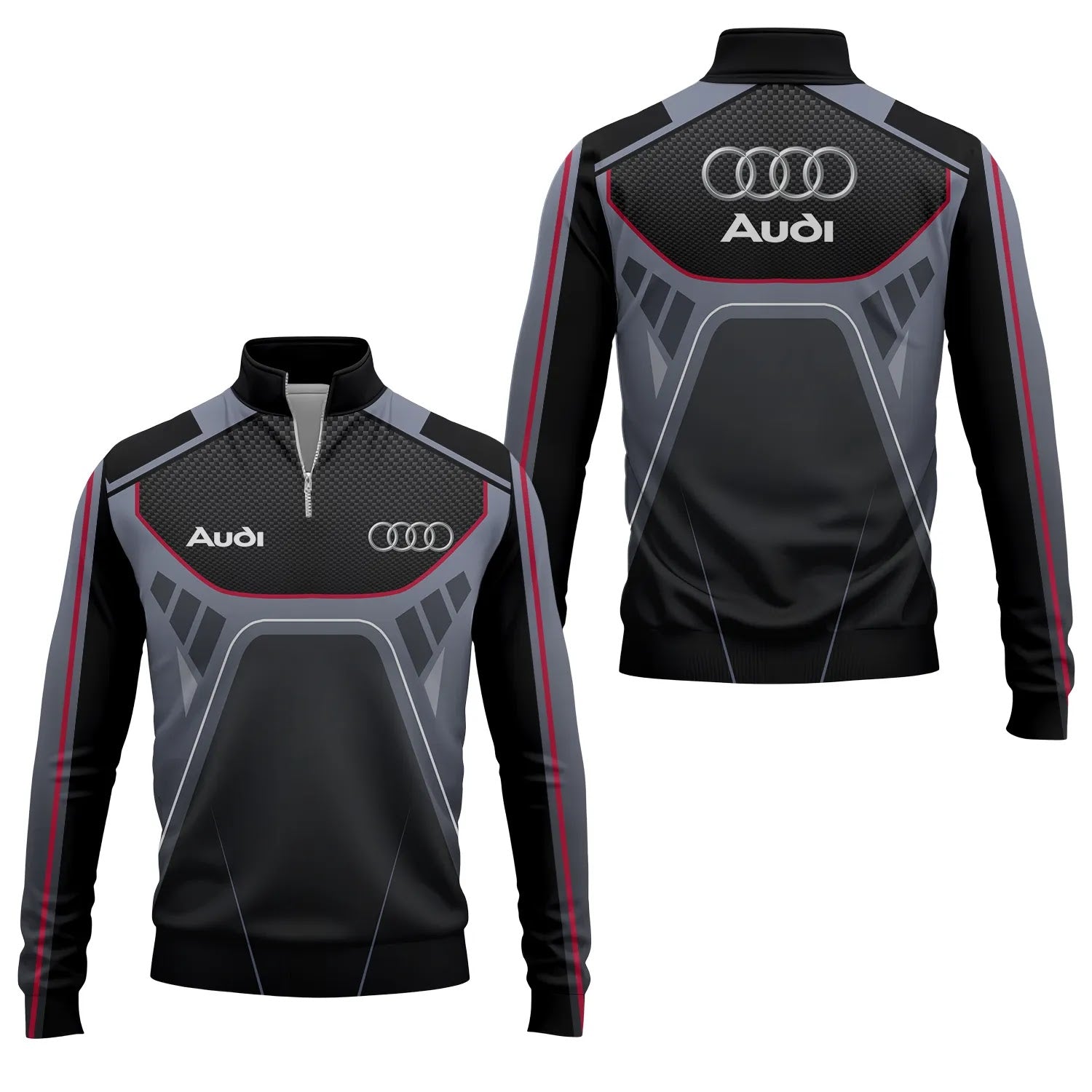 Audi Quarter-zip Pullover SC088