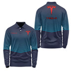 Tesla Long Sleeve Polo SC099