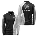 Ram Long Sleeve Polo SC073