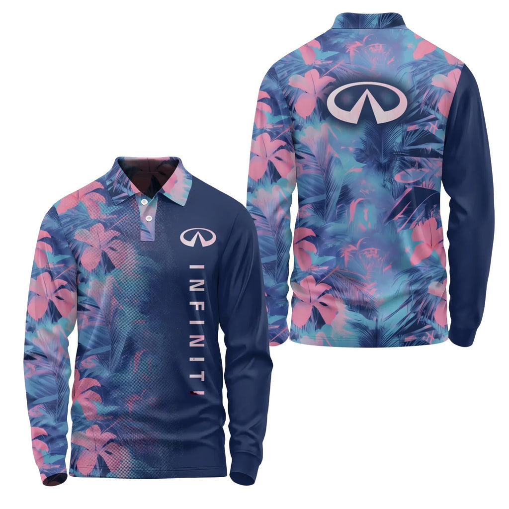 Infiniti Long Sleeve Polo SHW054