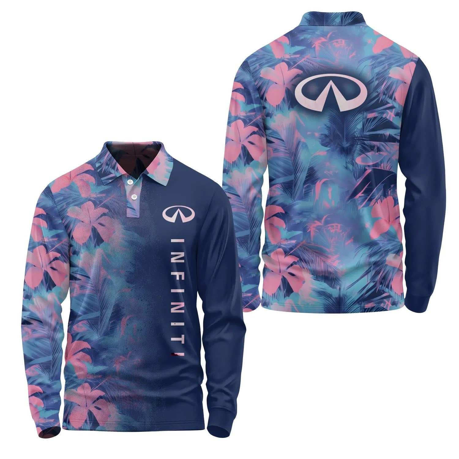Infiniti Long Sleeve Polo SHW054