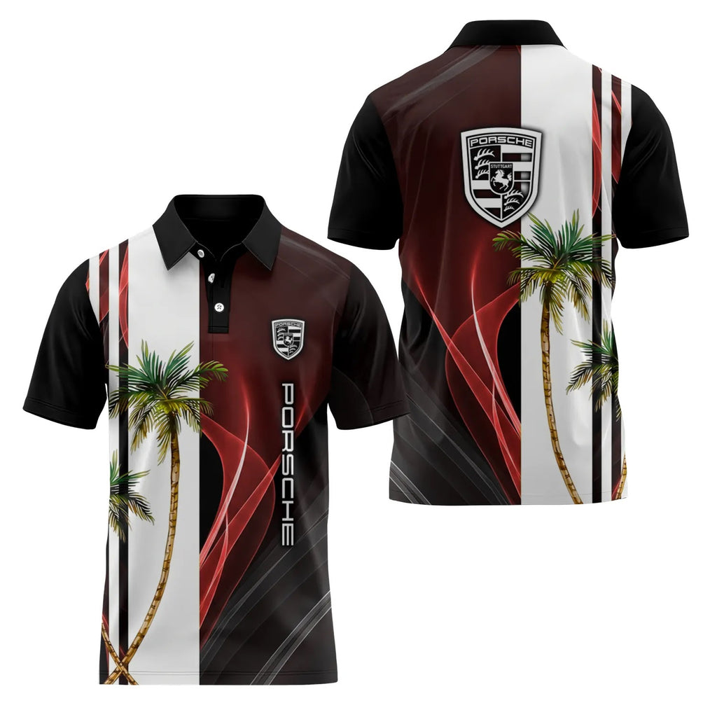 Porsche Short Sleeve Polo SHW036