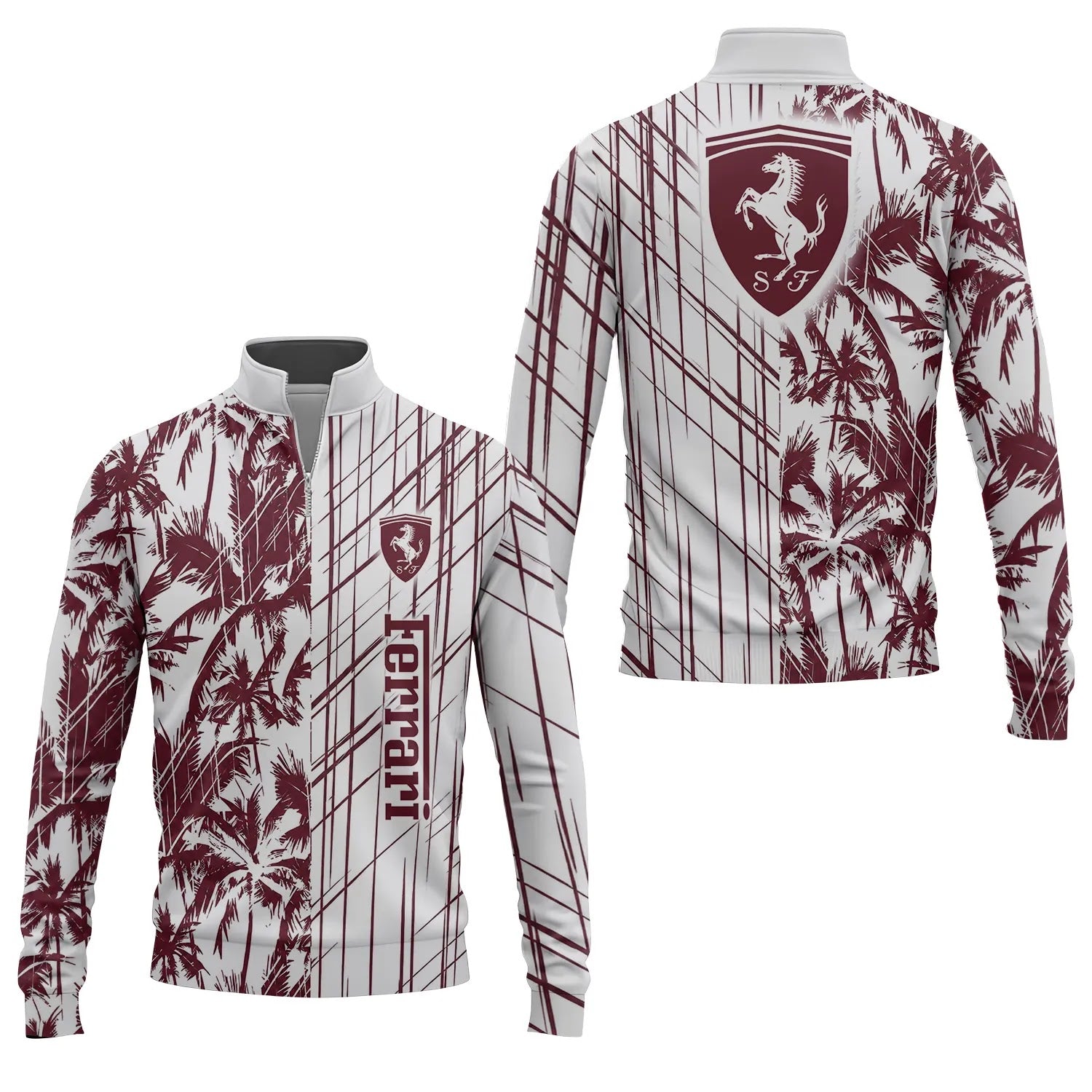 Ferrari Quarter-zip Pullover SHW041