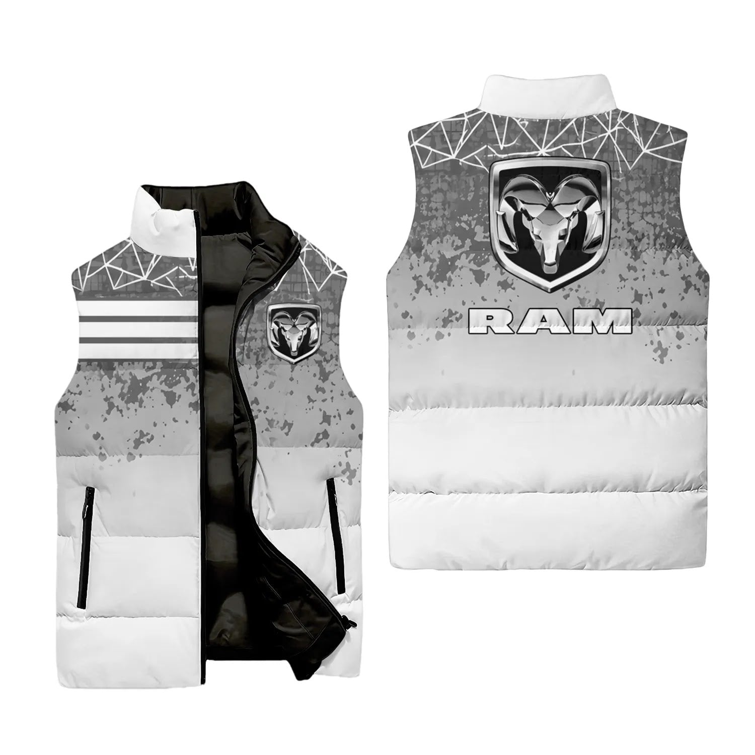 Ram Sleeveless Puffer Jacket SC097