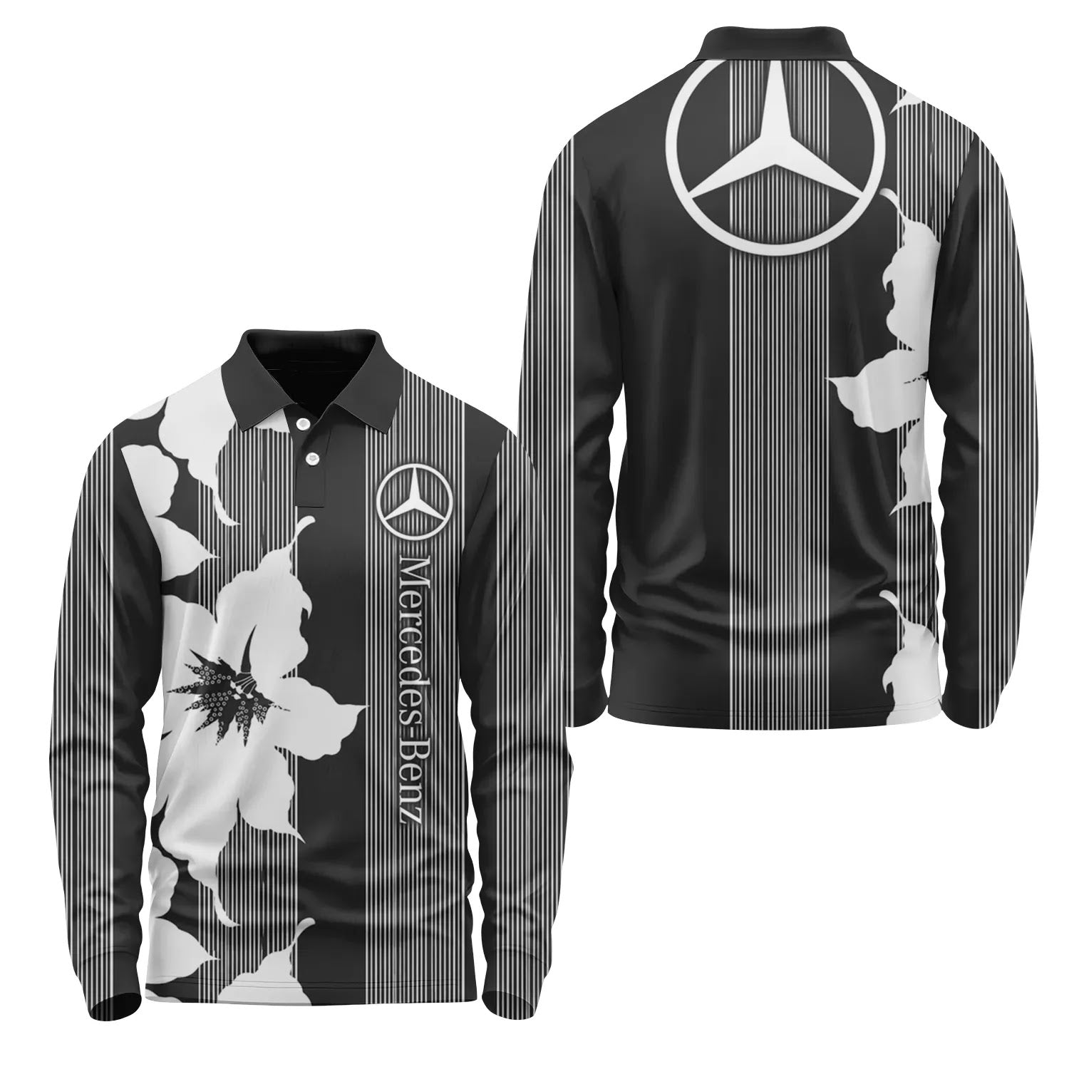 Mercedes-Benz Long Sleeve Polo SHW039