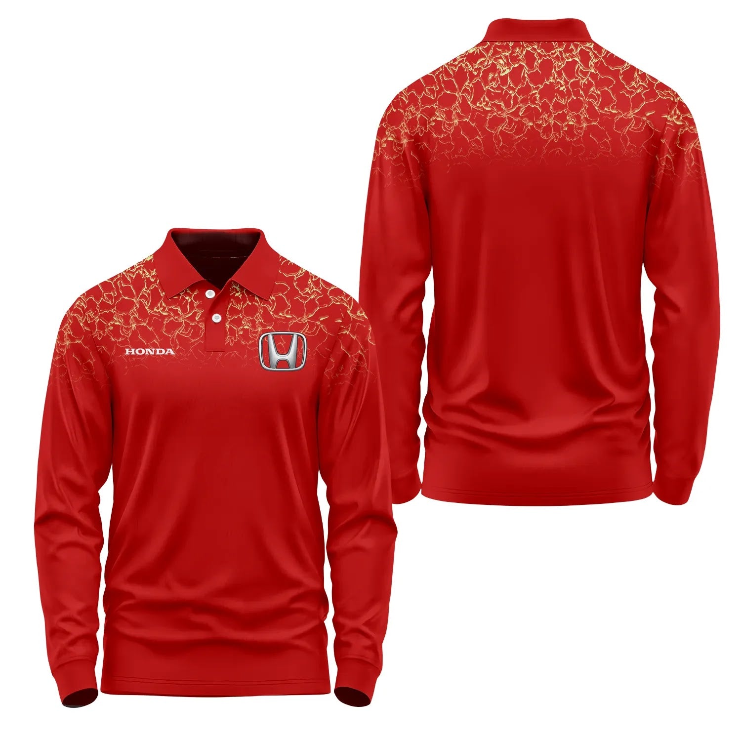 Honda Long Sleeve Polo SC108