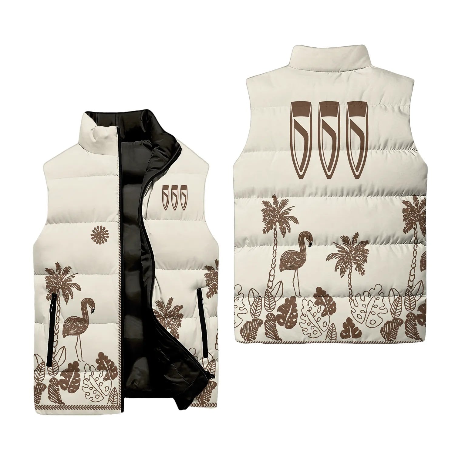 Buick Sleeveless Puffer Jacket SHW044