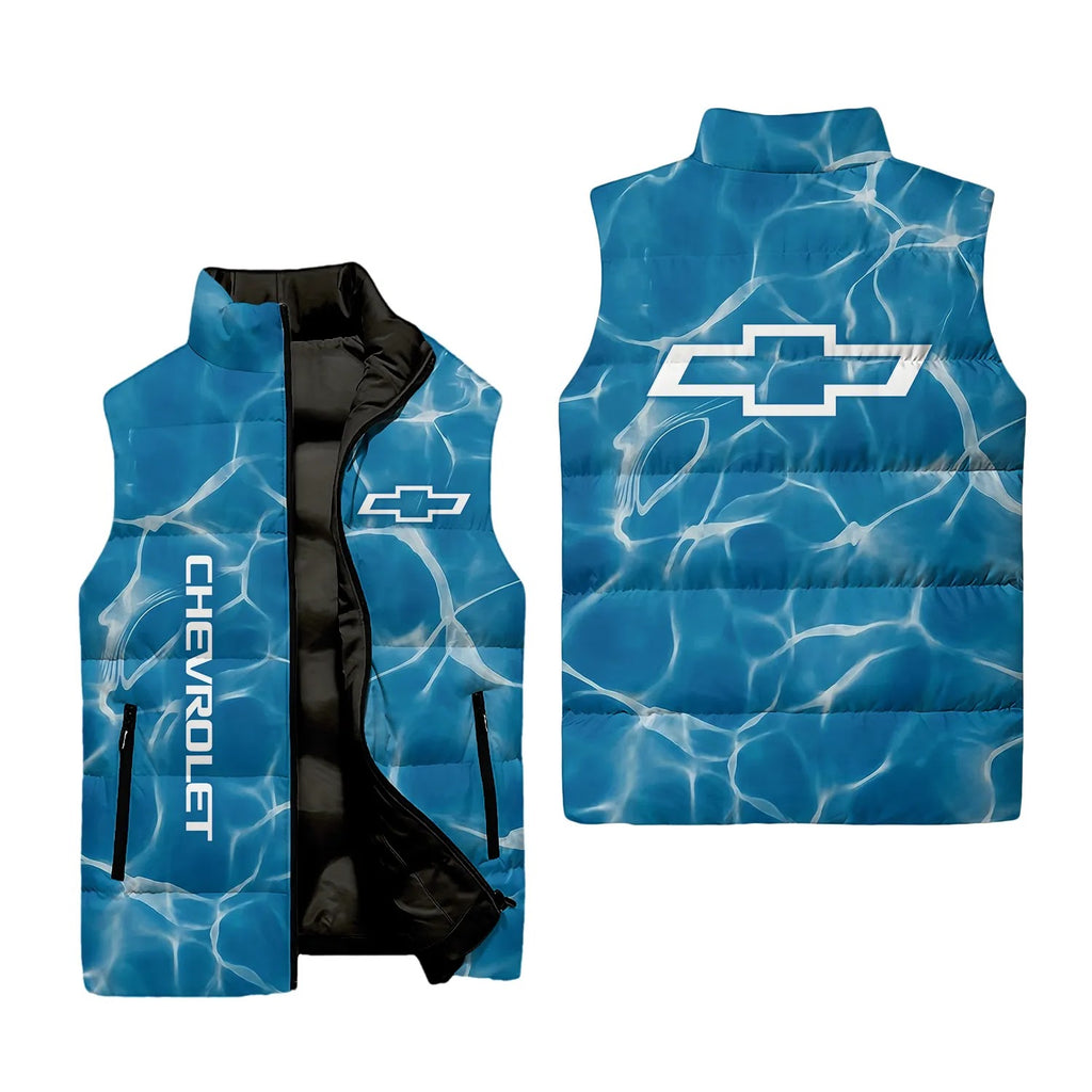 Chevrolet Sleeveless Puffer Jacket SHW035