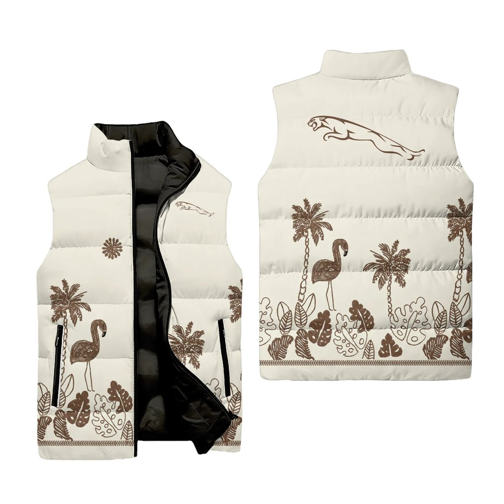 Jaguar Sleeveless Puffer Jacket SHW044