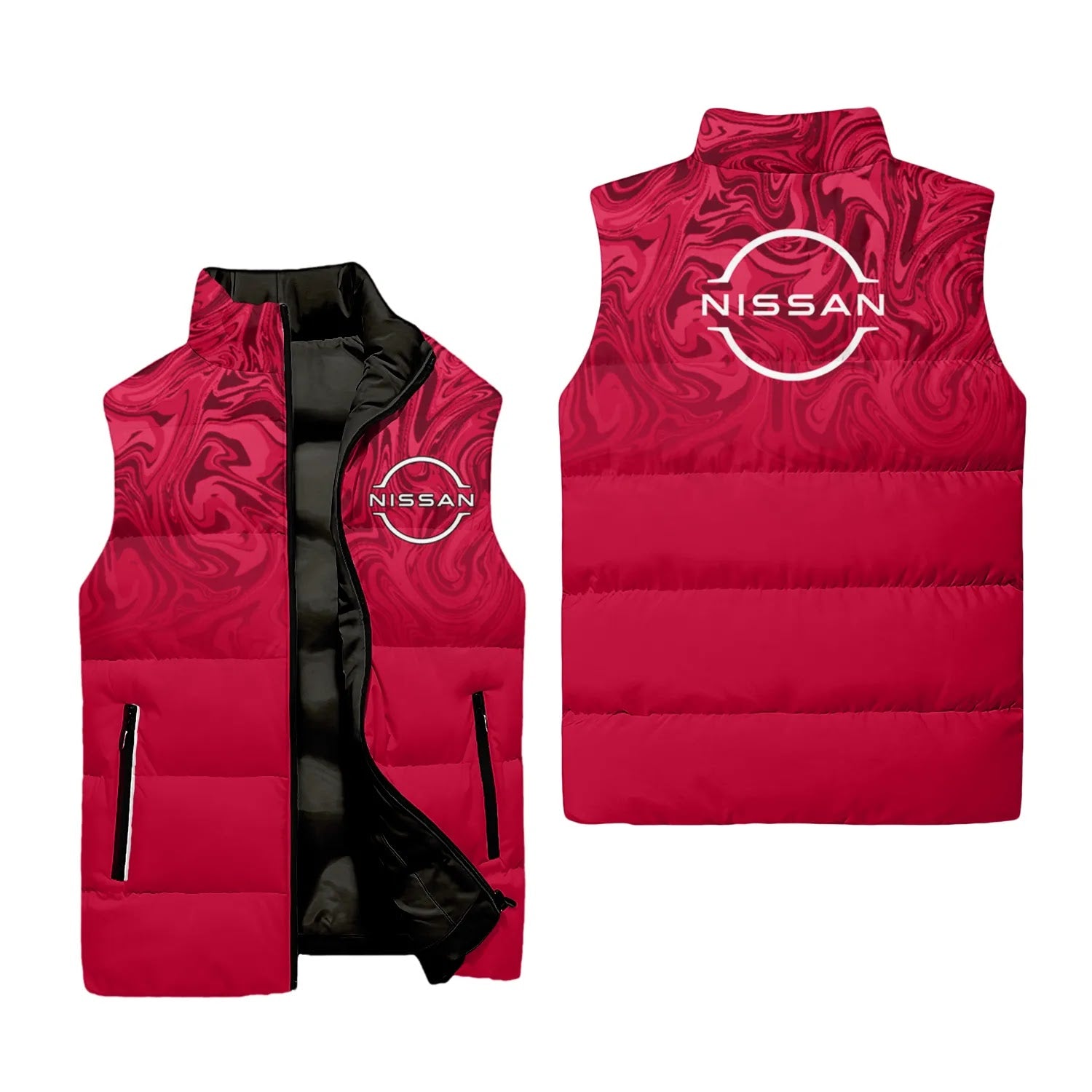 Nissan Sleeveless Puffer Jacket SC091