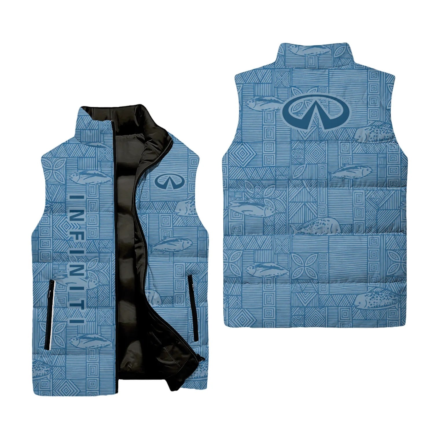 Infiniti Sleeveless Puffer Jacket SHW012