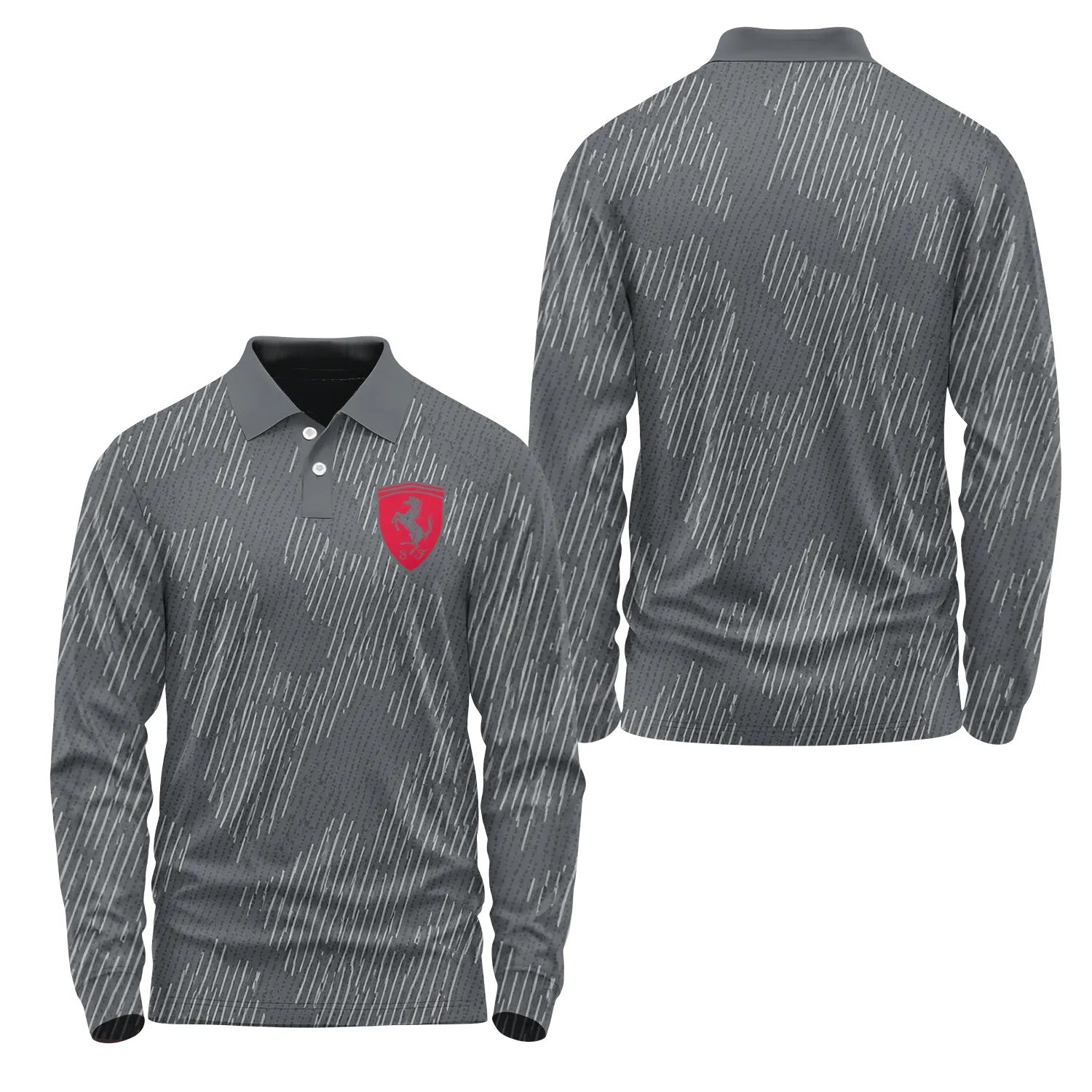 Ferrari Long Sleeve Polo SC114