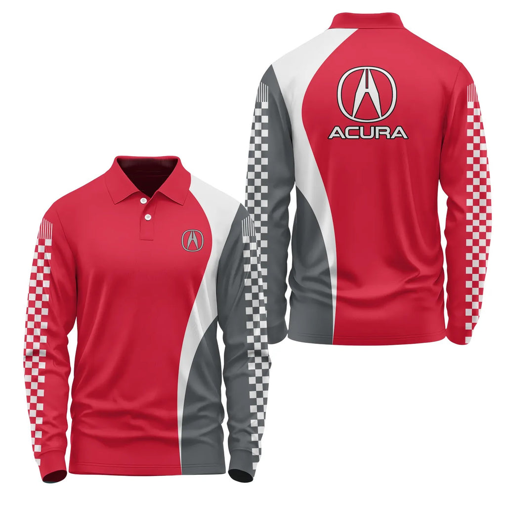 Acura Long Sleeve Polo SC073