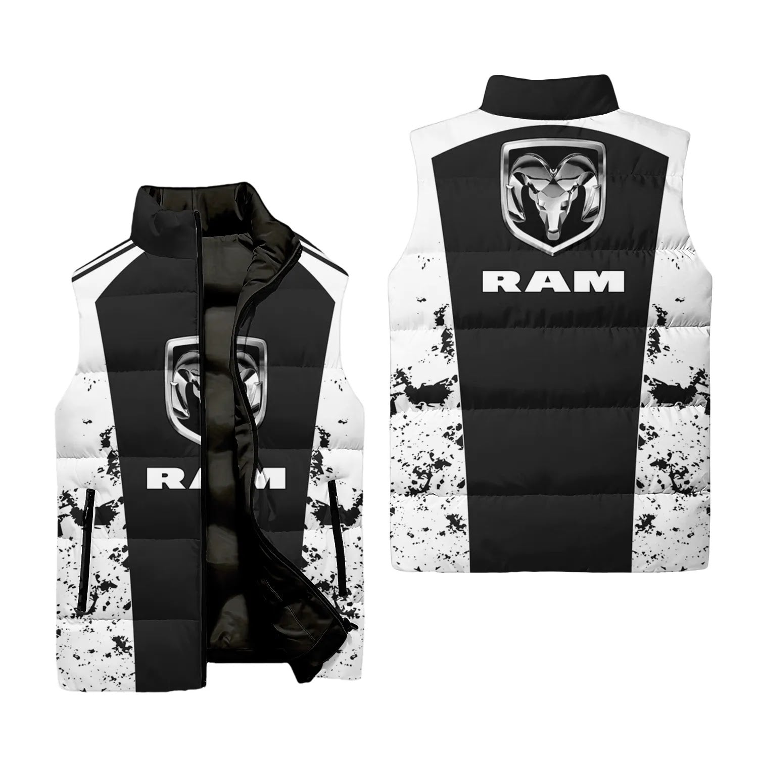 Ram Sleeveless Puffer Jacket SC089