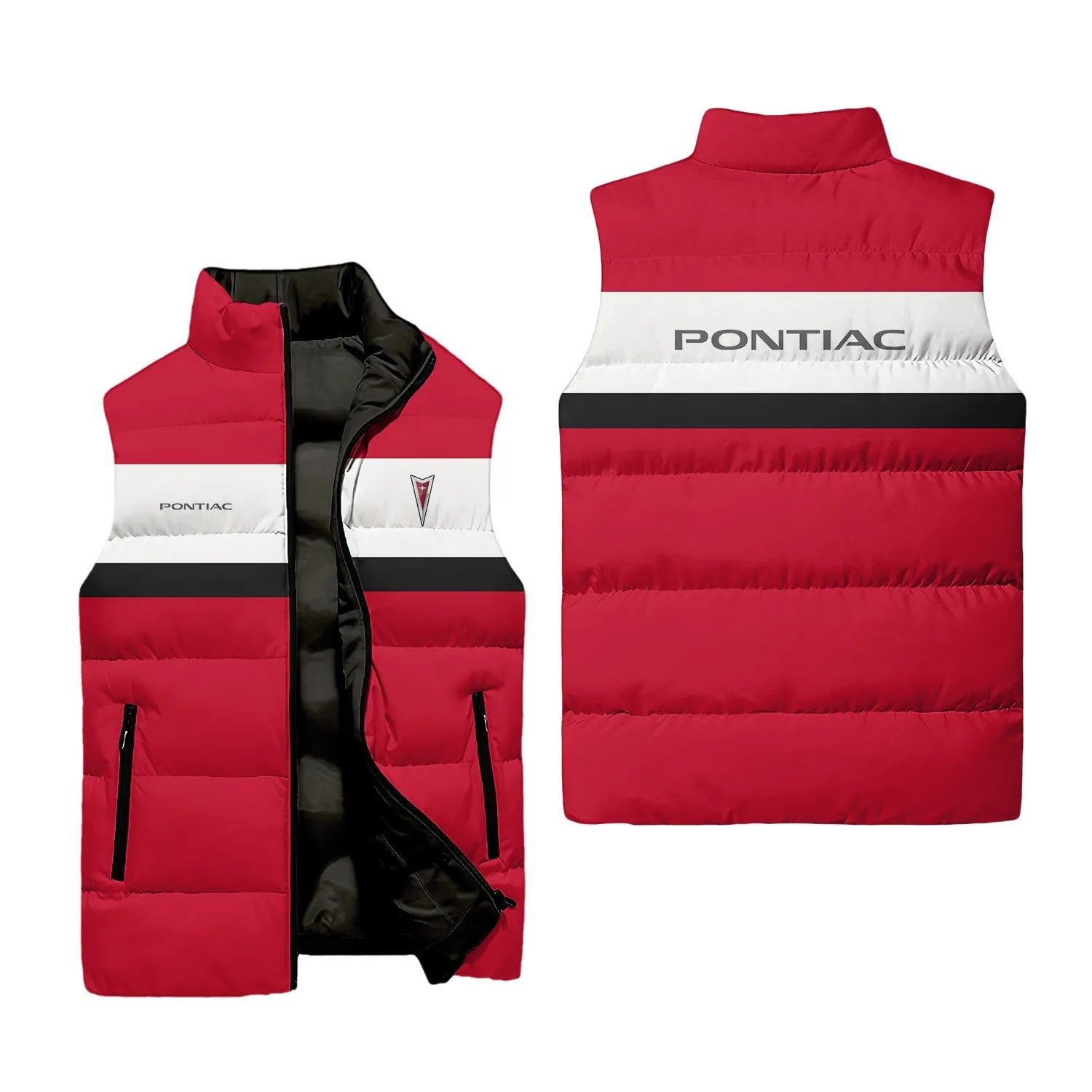 Pontiac Sleeveless Puffer Jacket SC046