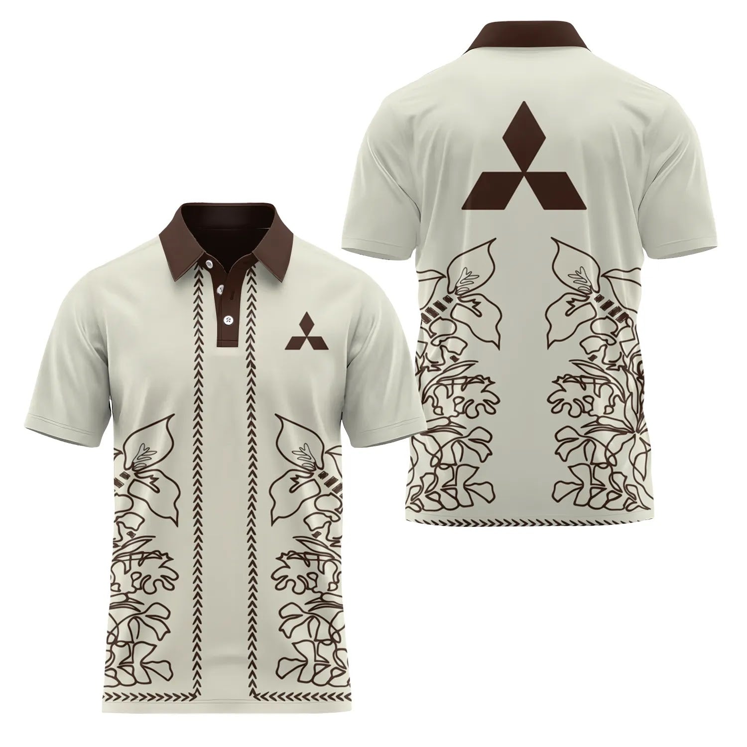 Mitsubishi Short Sleeve Polo SHW064
