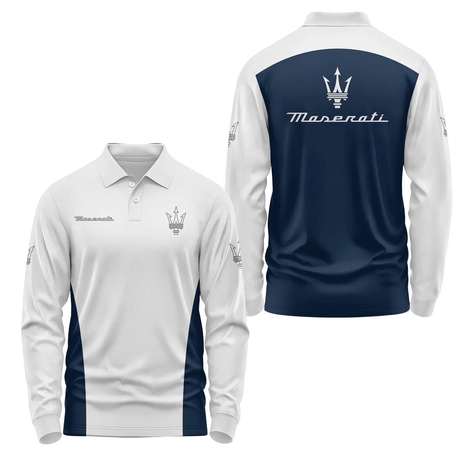 Maserati Long Sleeve Polo SC044