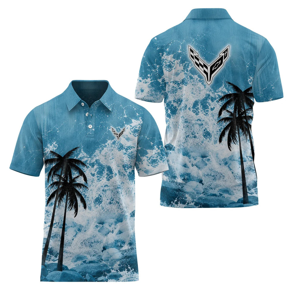Corvette Short Sleeve Polo SHW052