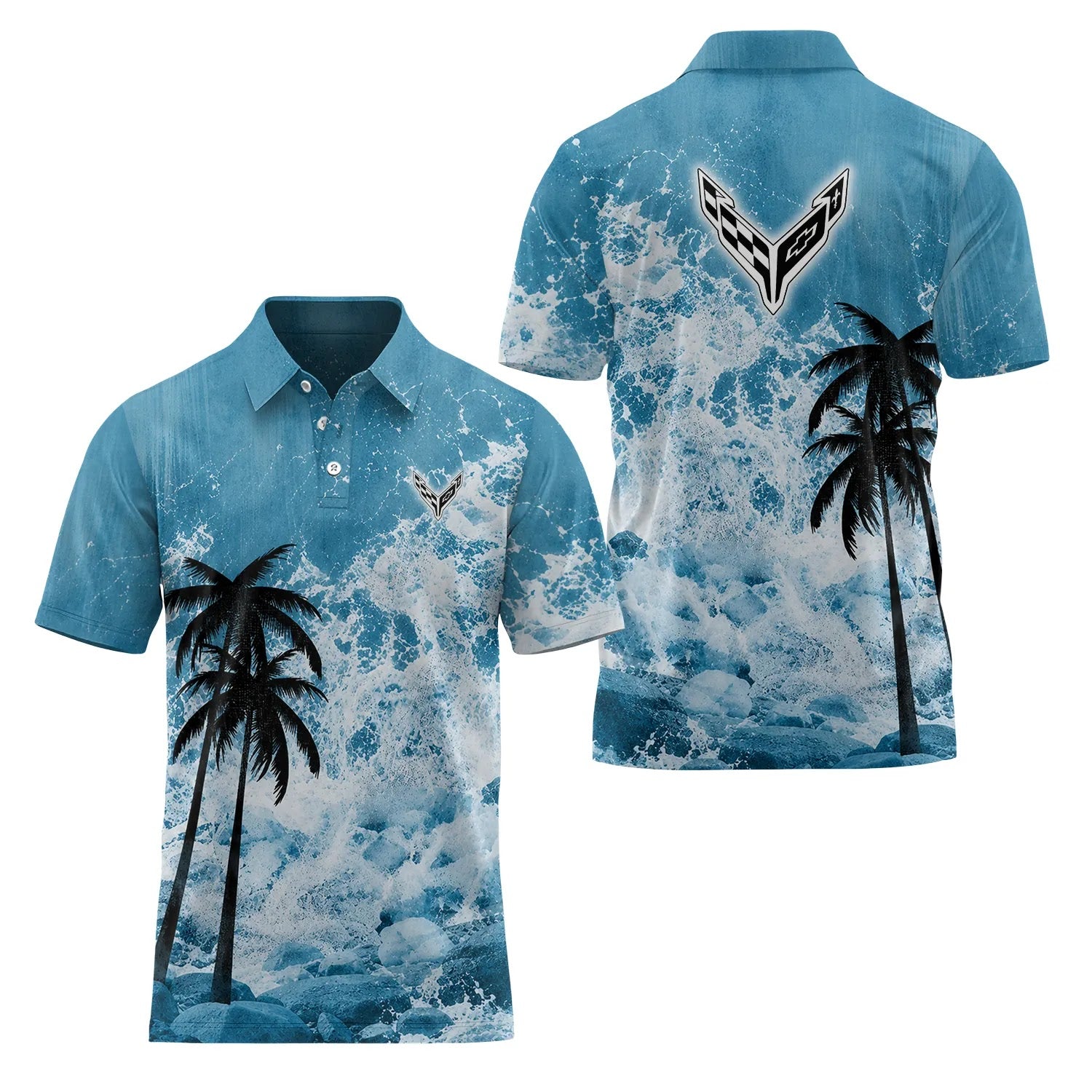 Corvette Short Sleeve Polo SHW052