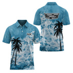 Cadillac Short Sleeve Polo SHW052