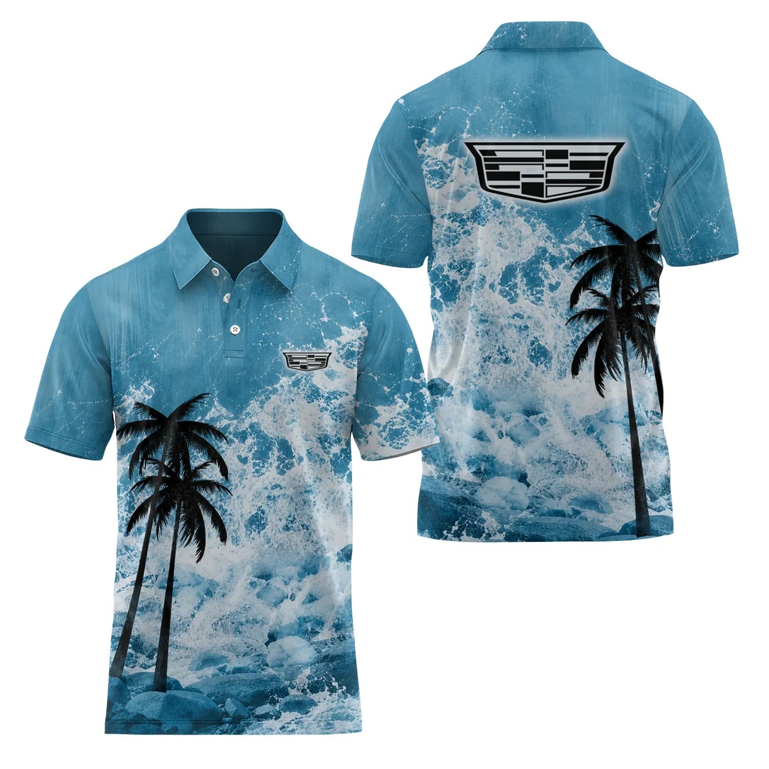 Cadillac Short Sleeve Polo SHW052