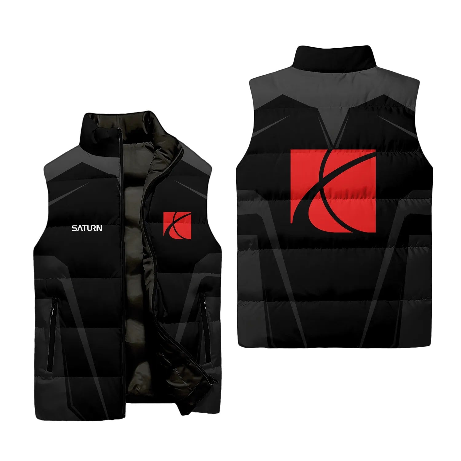 Saturn Sleeveless Puffer Jacket SC053