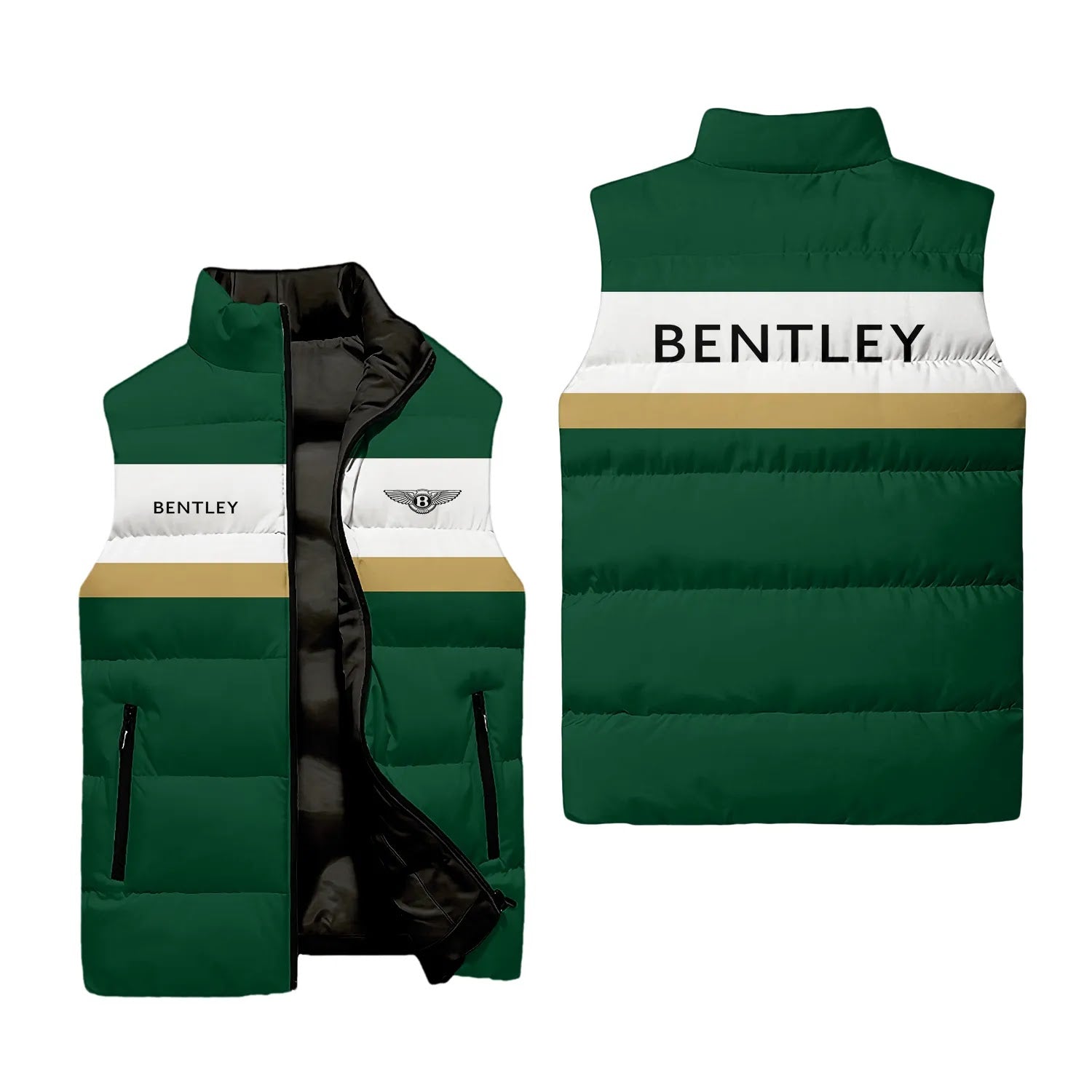 Bentley Sleeveless Puffer Jacket SC046