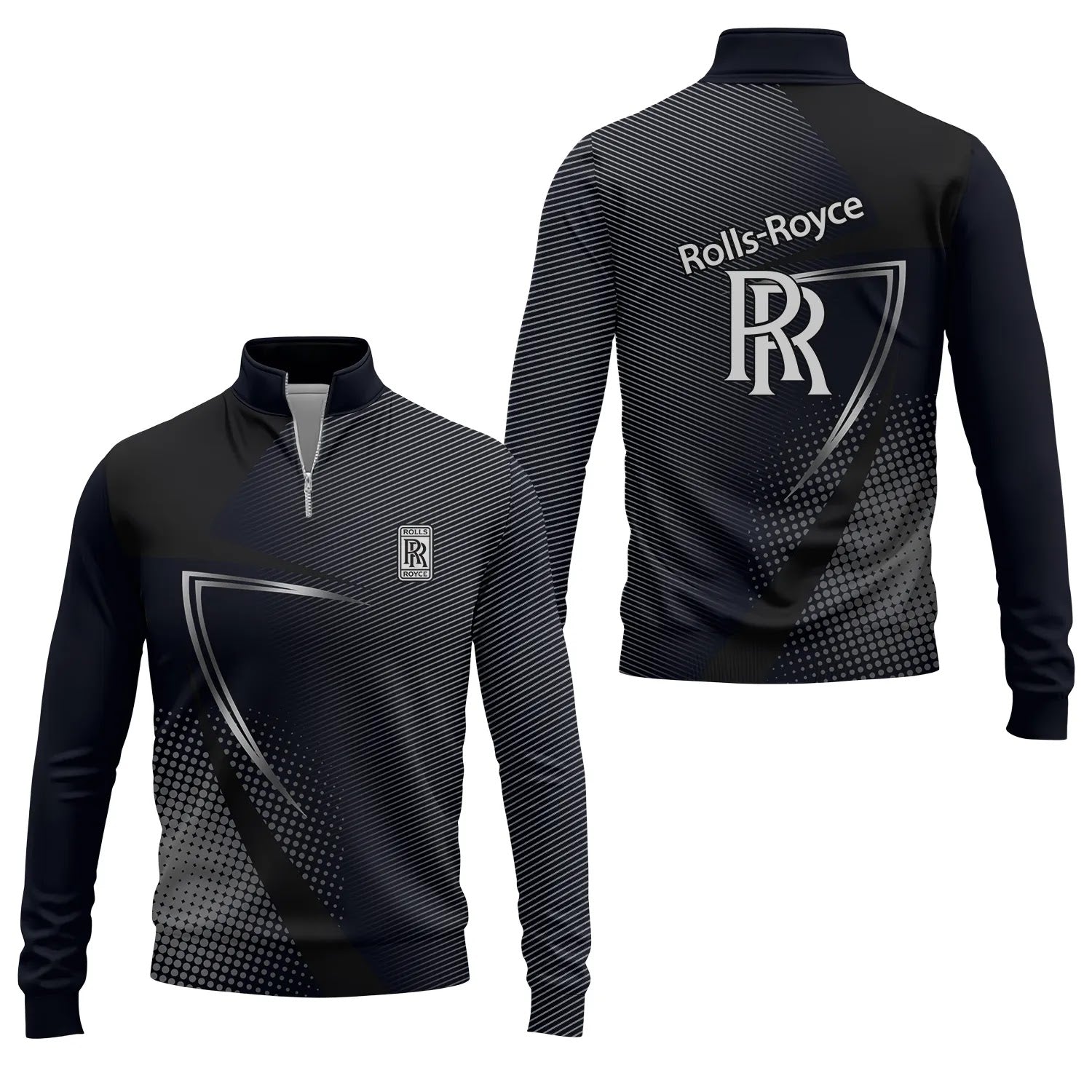 Rolls-Royce Quarter-zip Pullover SC059