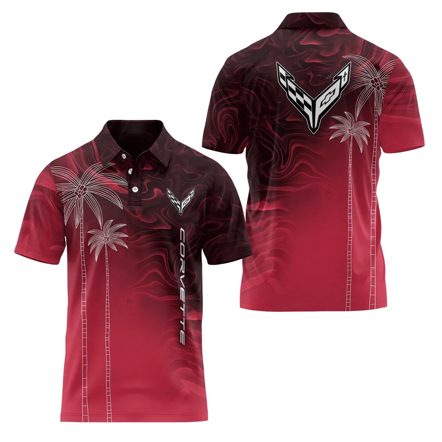 Corvette Short Sleeve Polo SHW070