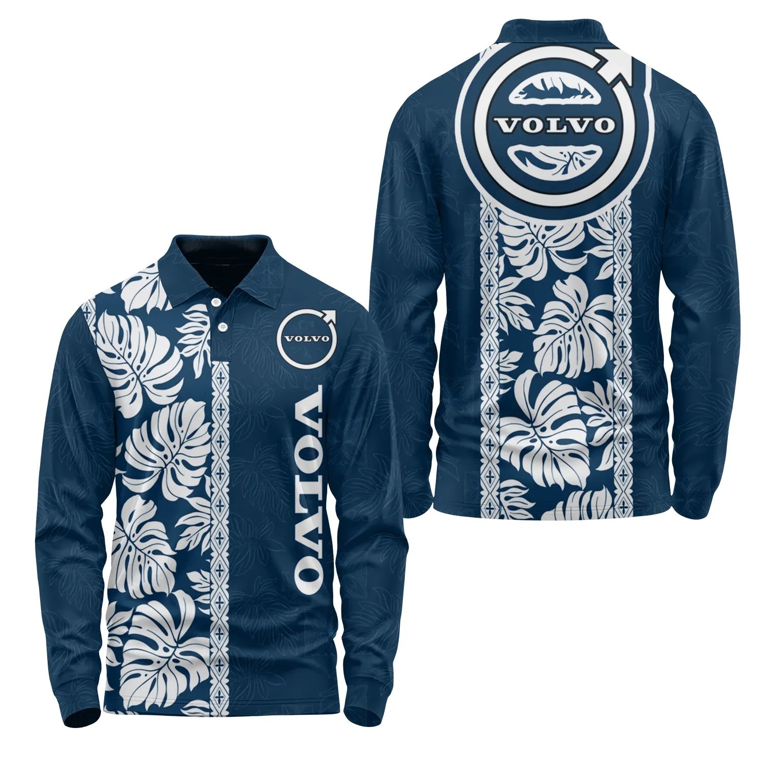 Volvo Long Sleeve Polo SHW046