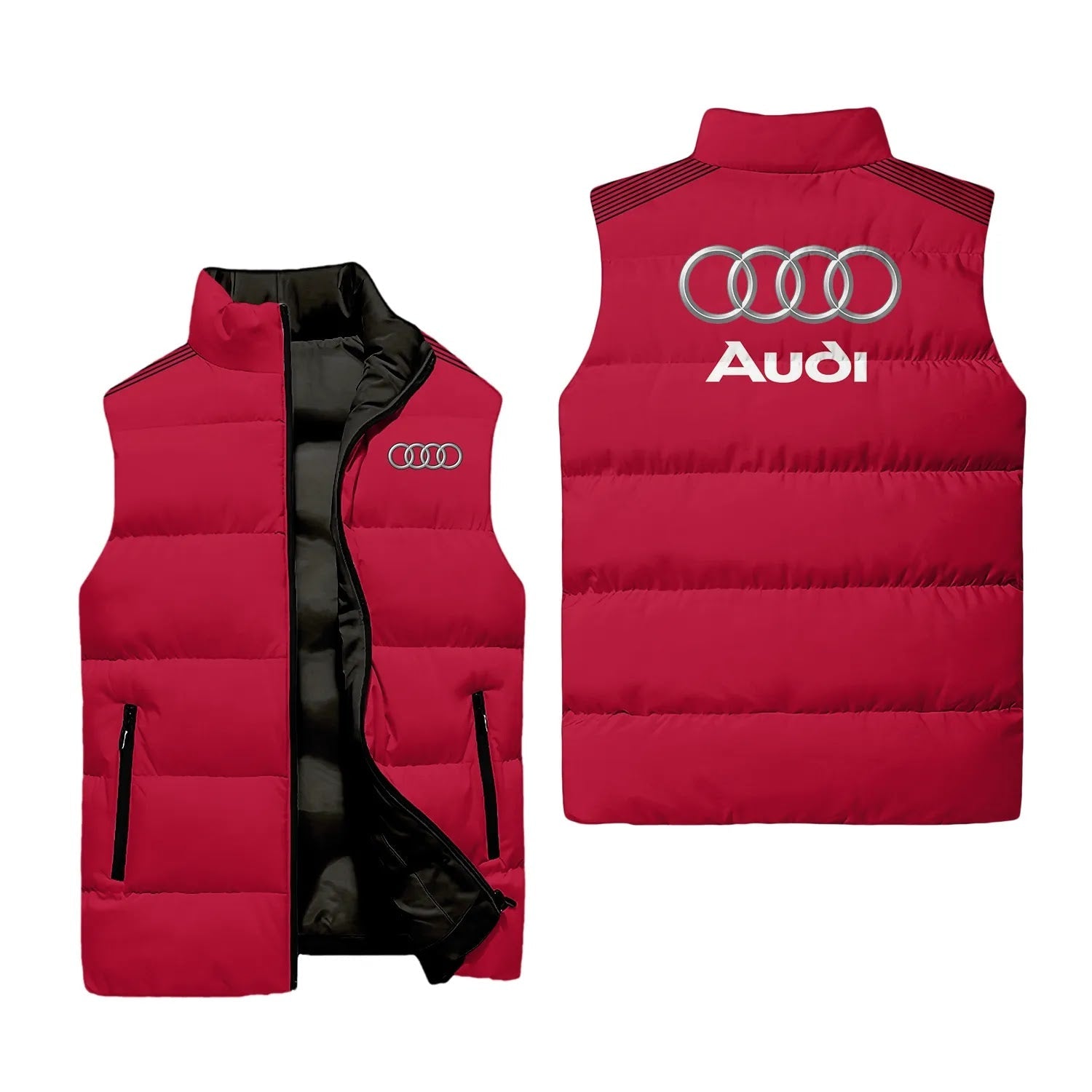 Audi Sleeveless Puffer Jacket SC057