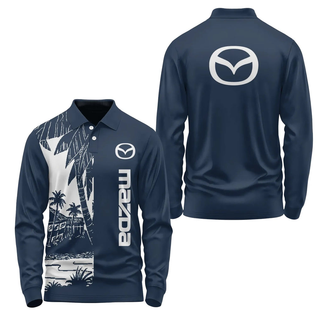 Mazda Long Sleeve Polo SHW031