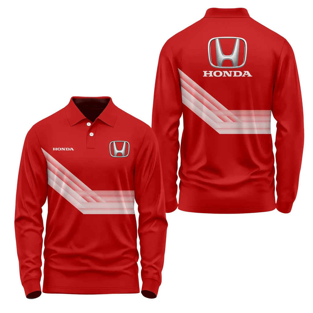 Honda Long Sleeve Polo SC106