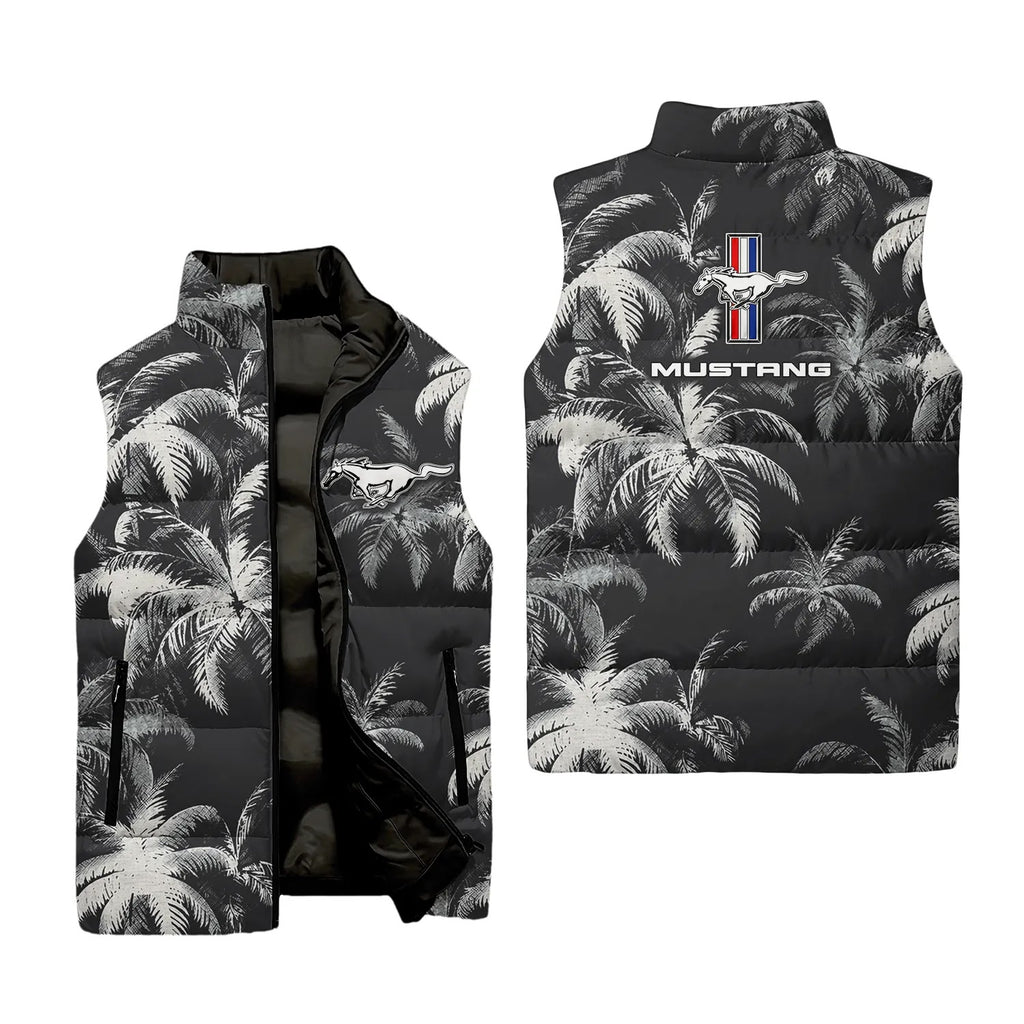 Ford Mustang Sleeveless Puffer Jacket SC112