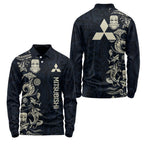 Mitsubishi Long Sleeve Polo SHW033