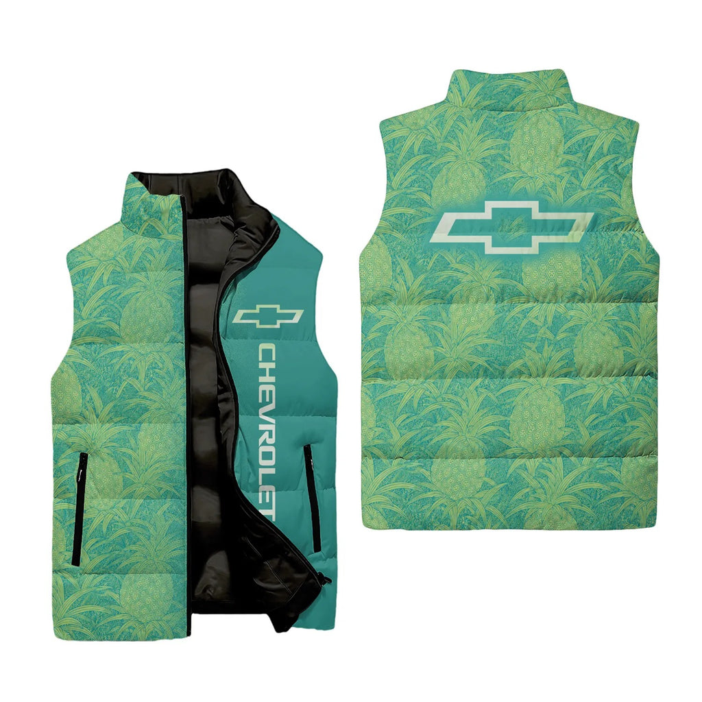 Chevrolet Sleeveless Puffer Jacket SHW014