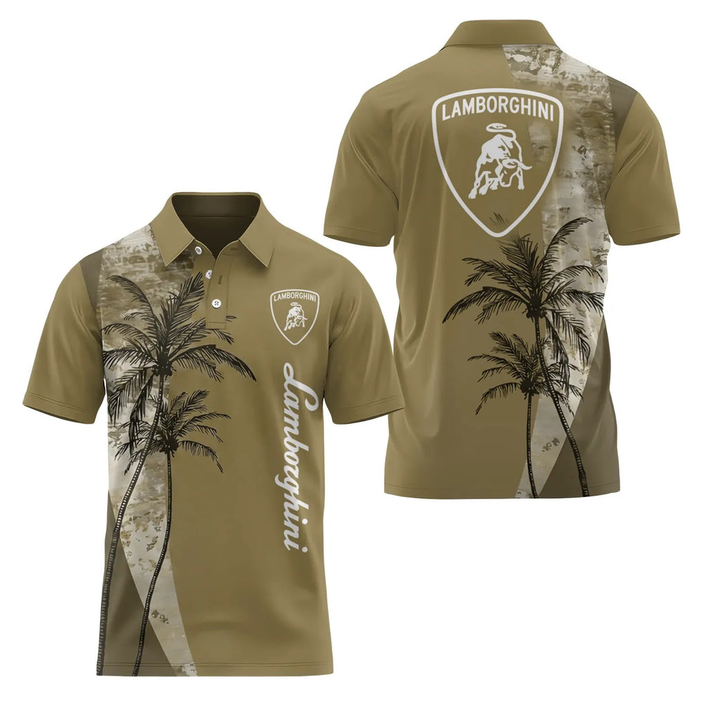 Lamborghini Short Sleeve Polo SHW071