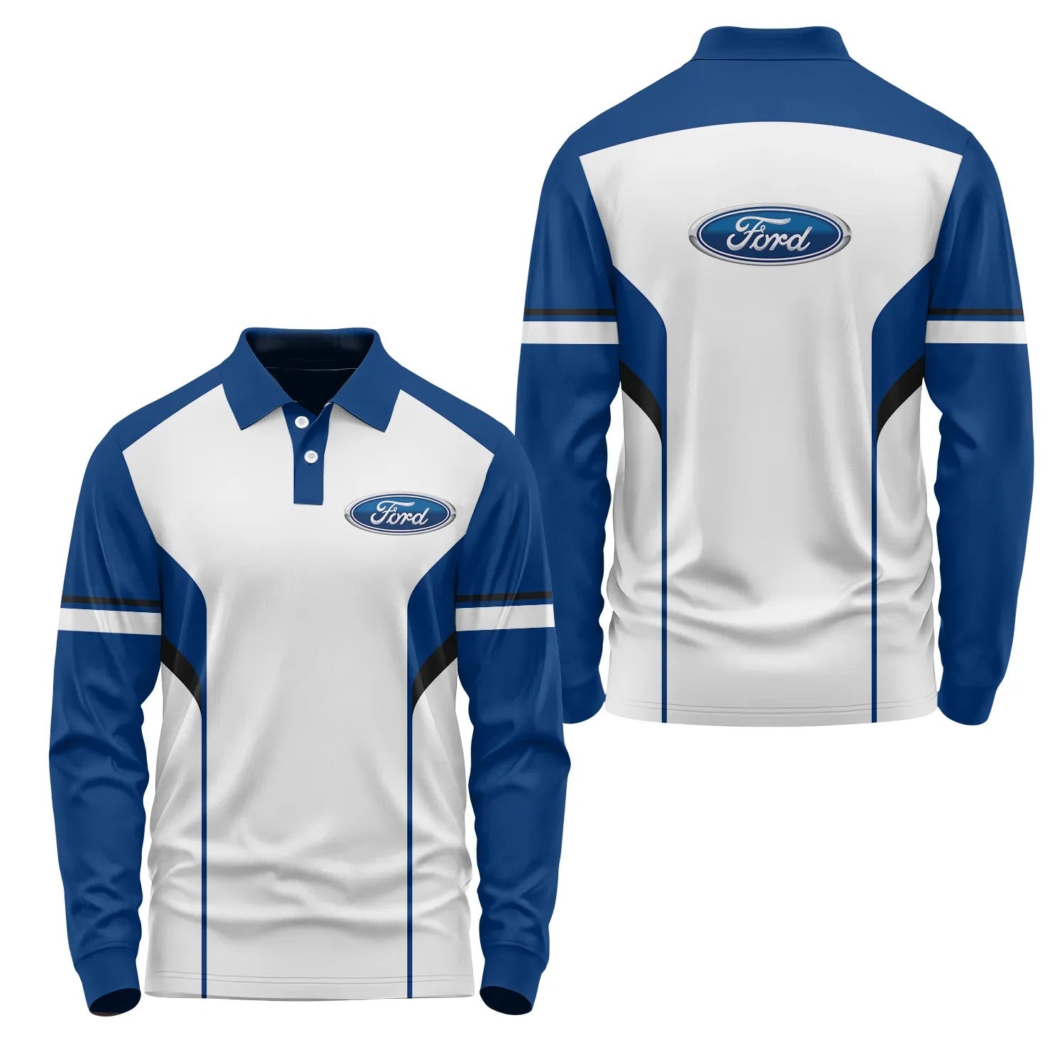 Ford Long Sleeve Polo SC113