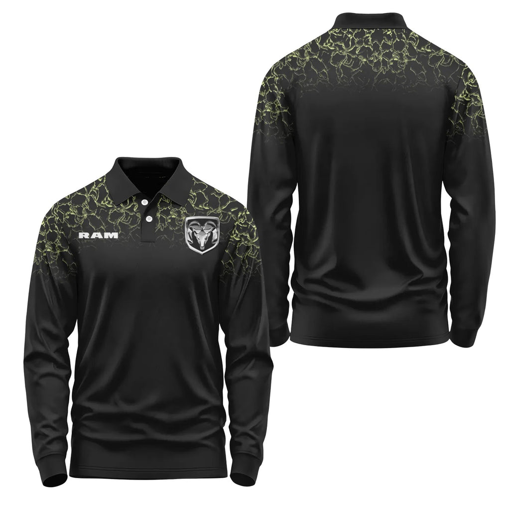 Ram Long Sleeve Polo SC108