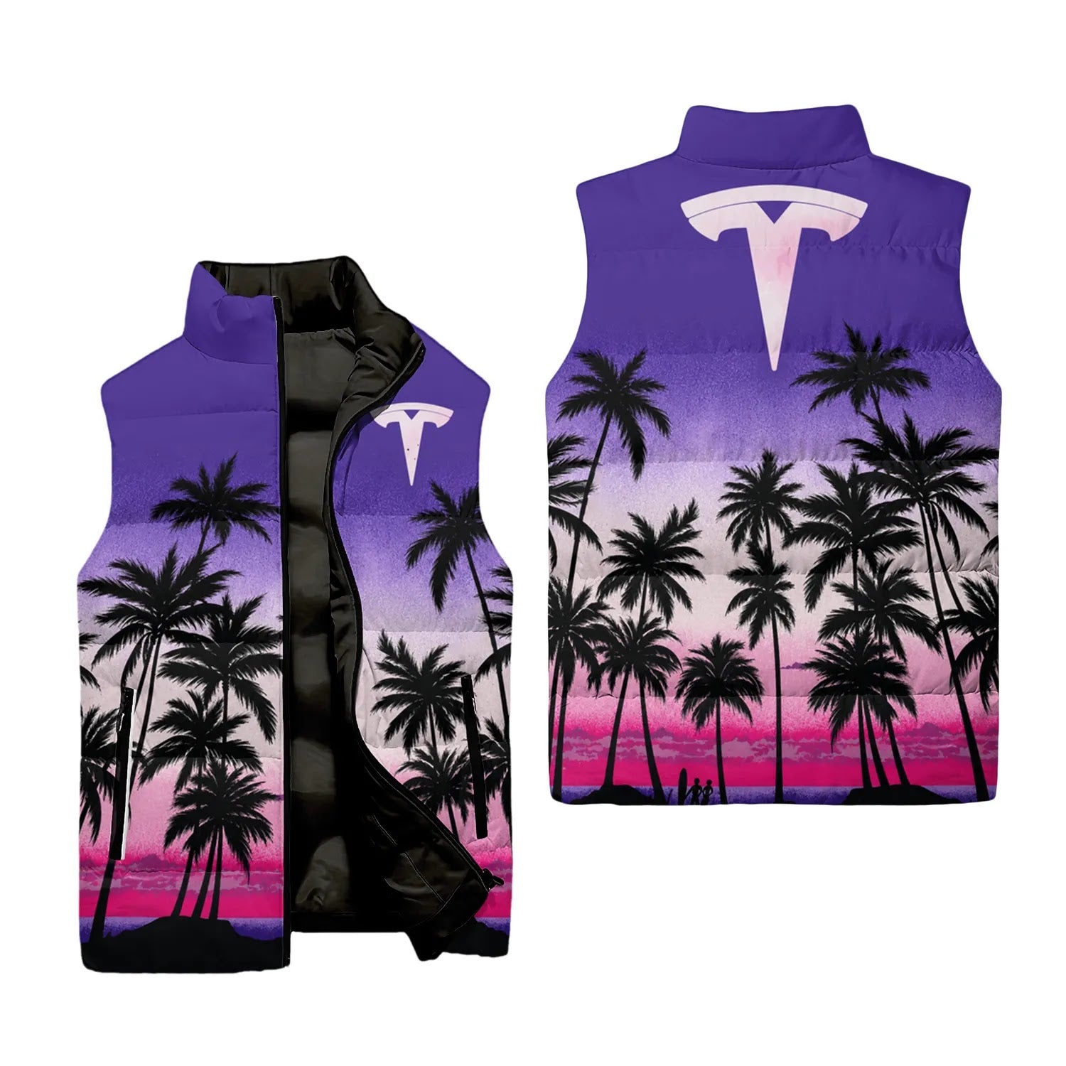 Tesla Sleeveless Puffer Jacket SHW019